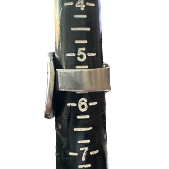 Winnie The Pooh Stainless Steel Spoon Ring Size 6.5 Vintage Tomee Tippee Japan - Picture 12 of 13